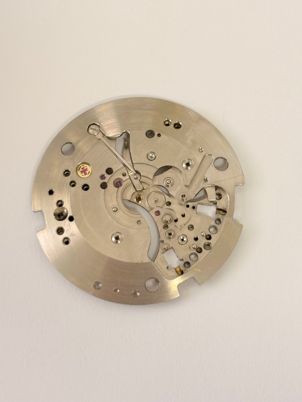 Jaeger LeCoultre Cal K 815 Memovox Alarm Movement Part Balance Fork Barrel Wheel