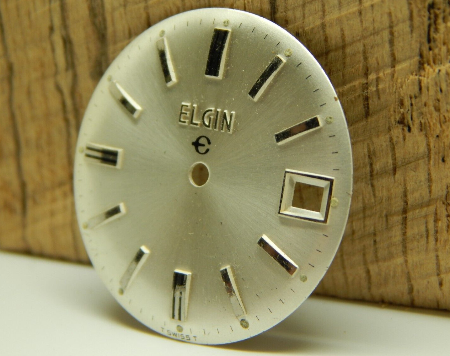 Beautiful Elgin Pearl Watch Dial 28.6mm Diameter NEW OLD STOCK