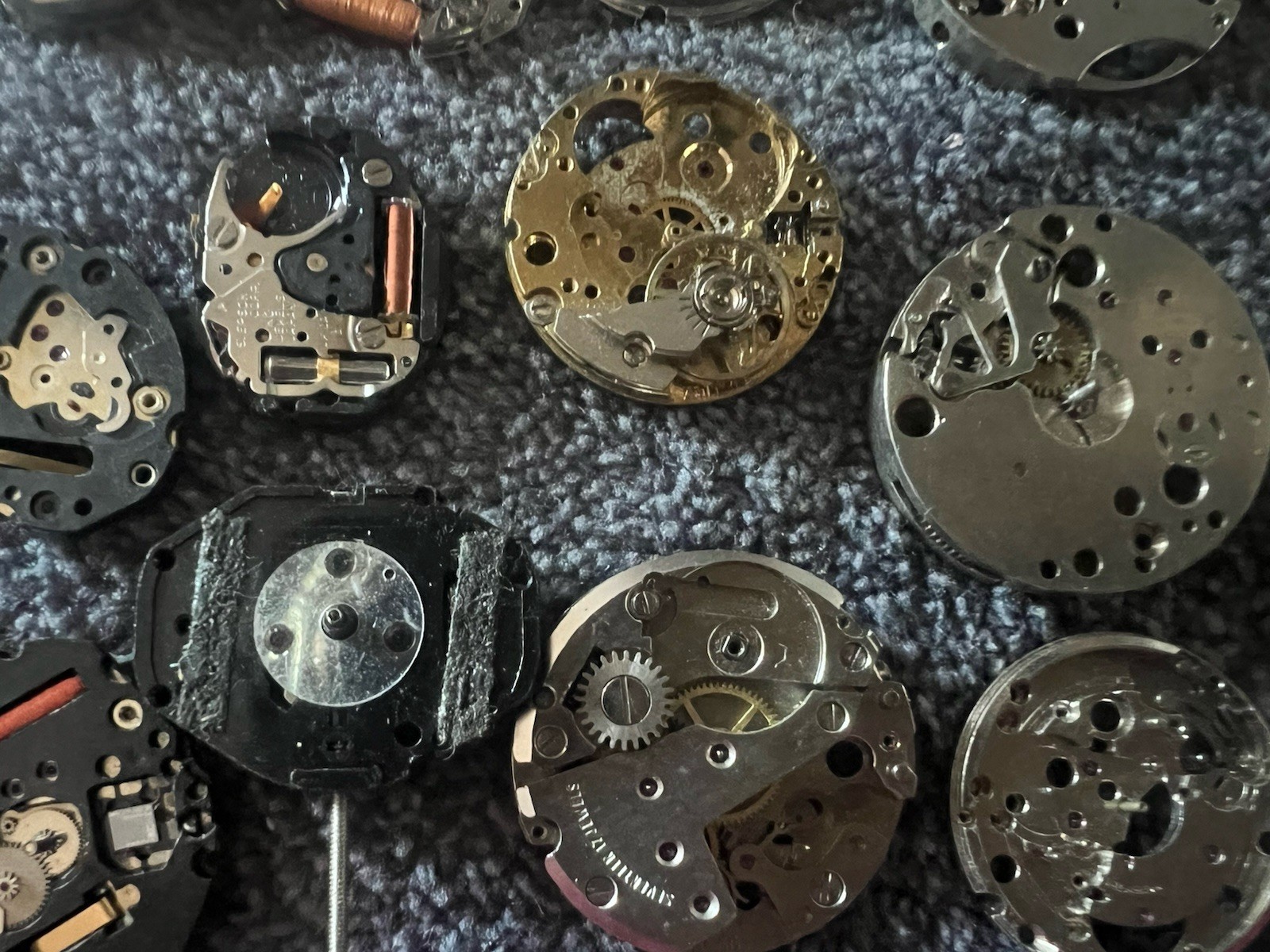 Citizen Seiko Swiss Eta Ladies Watch Movement Parts To Repair 66pcs