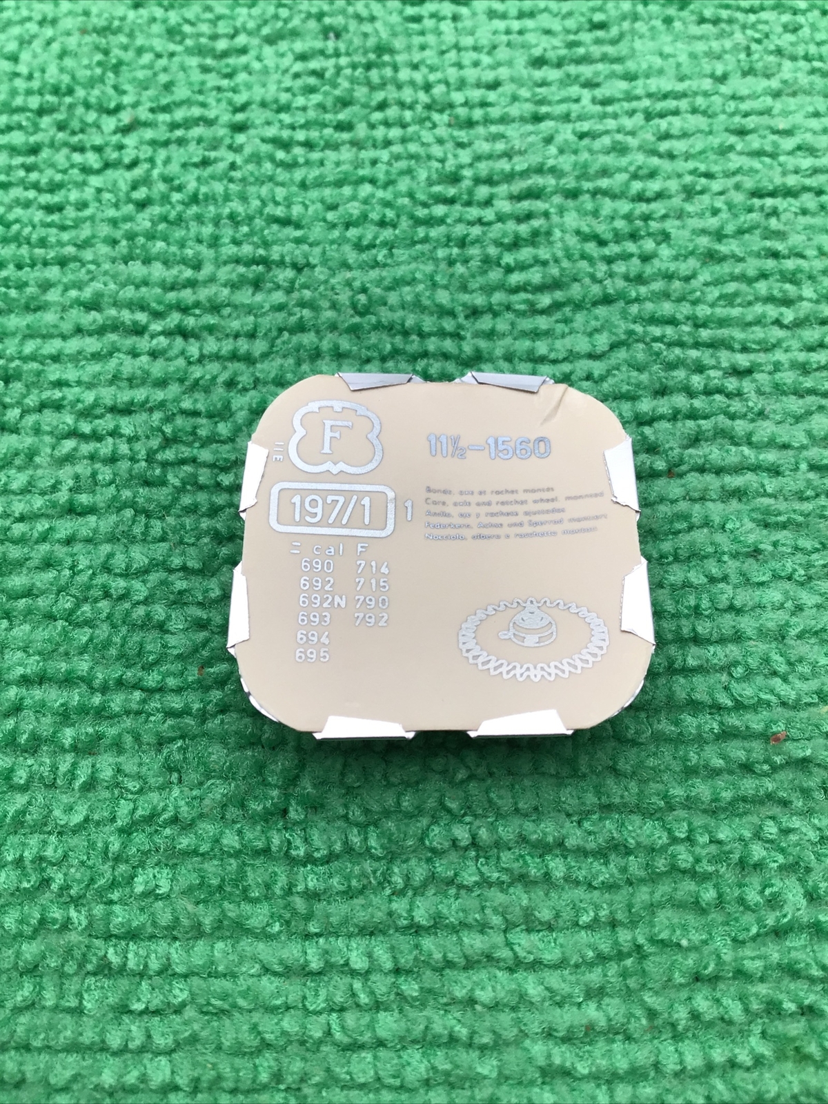 Felsa Cal. 690 Watch Part 197/1, Auto 634