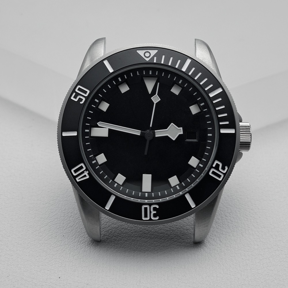 42.5mm Stainless steel Blue Luminous Watch Dial+Hands For 8215 Movement