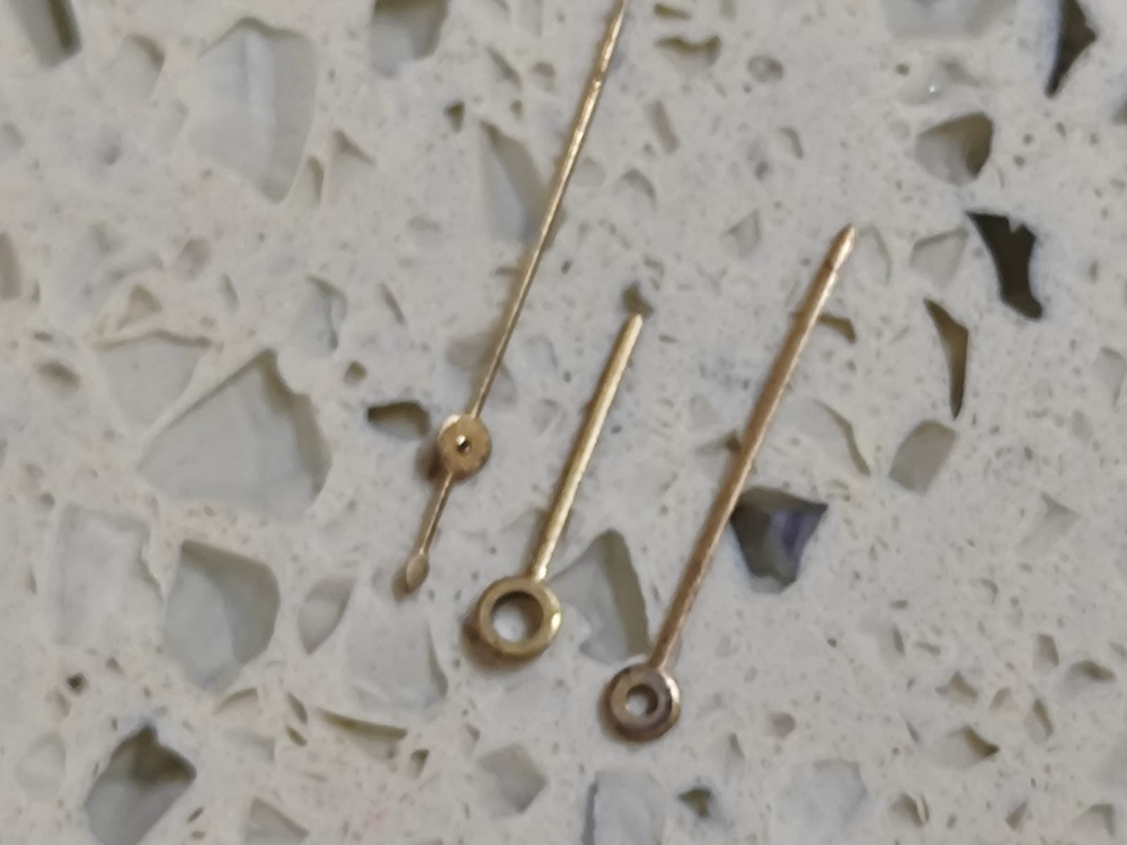 IWC Schaffhausen CAL C 89 PART Set Hands Gold – IWC C 89 USED 3 hands K