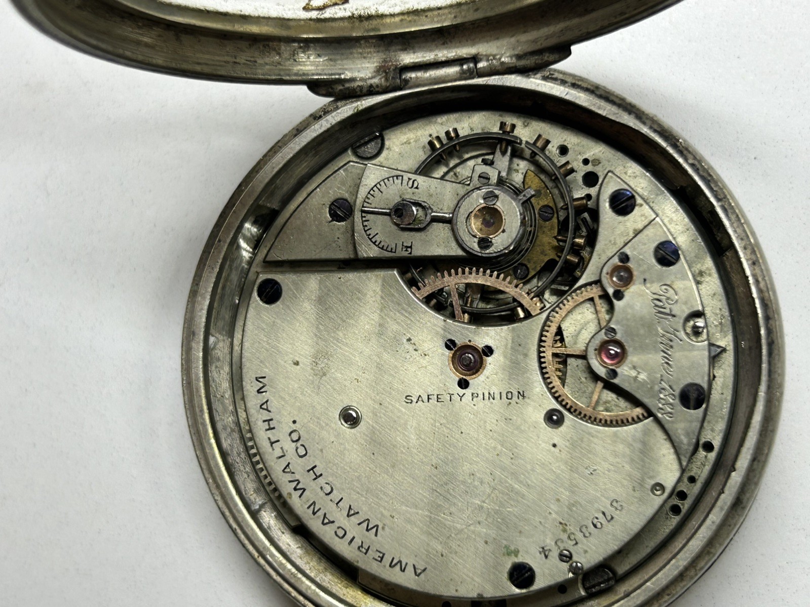 Waltham 5 Minute Repeater 14 size Pocket Watch Movement