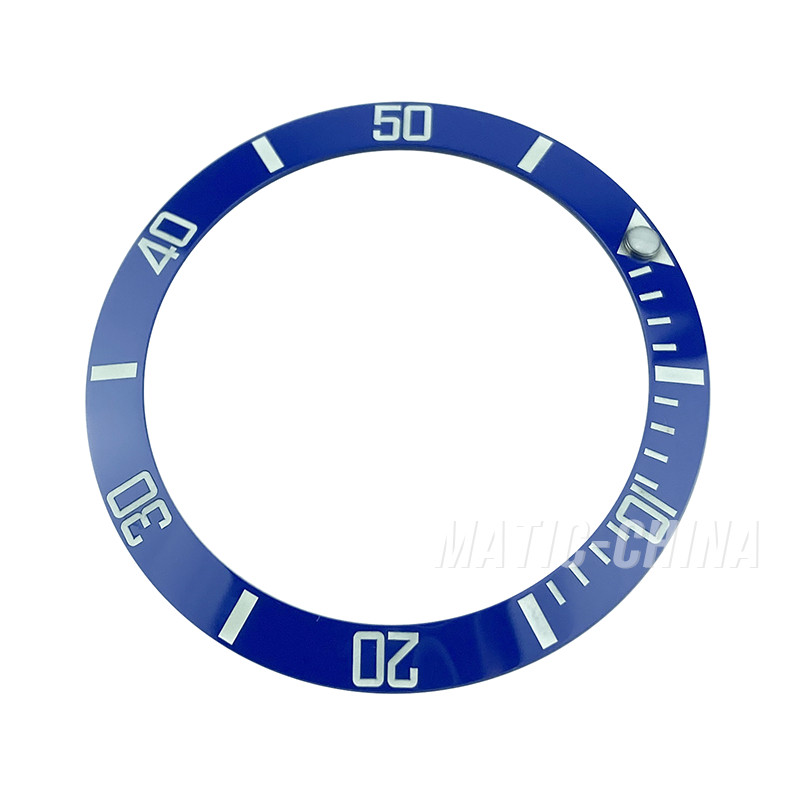38mm Ceramic Super Luminous Bezel Insert For SUB SKX007 Style Watch Slope