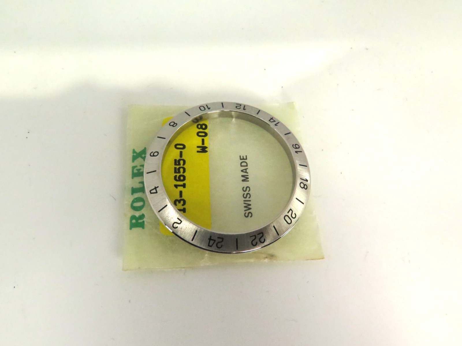Vintage New Old Stock Rolex Oyster Perpetual Date Explorer II 1655 Steel Bezel
