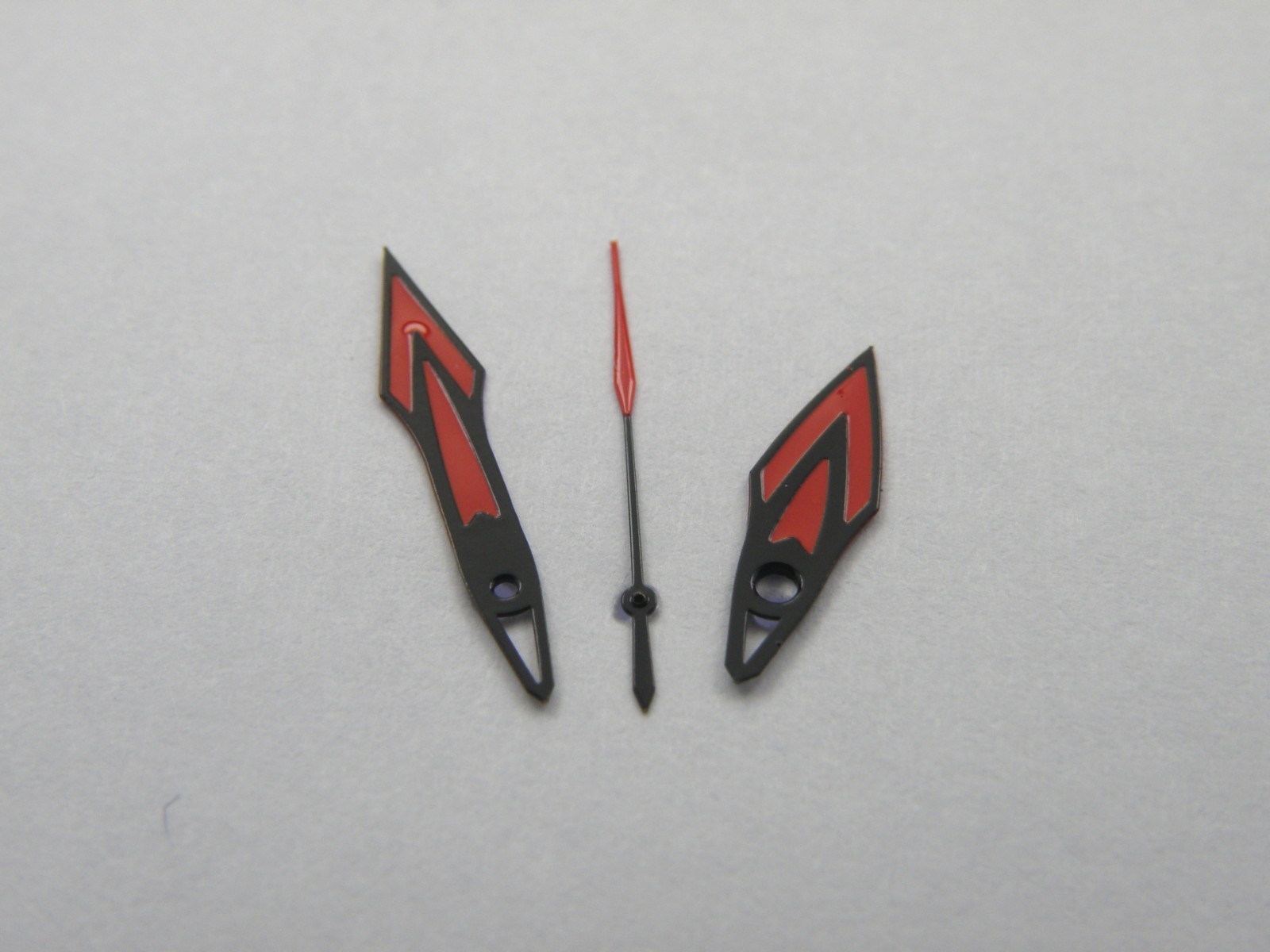 Watch Hand 3 Red/Black Arrow 120 / 70 / 20 ETA Quartz Hands