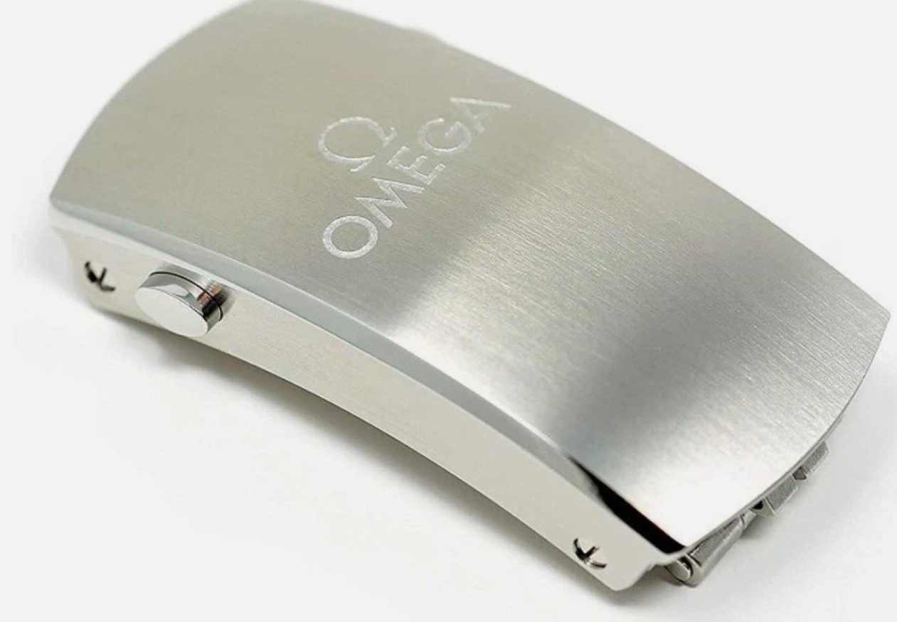 Genuine 20mm OMEGA Stainless Steel Watch Strap Fastner Clasp Buckle