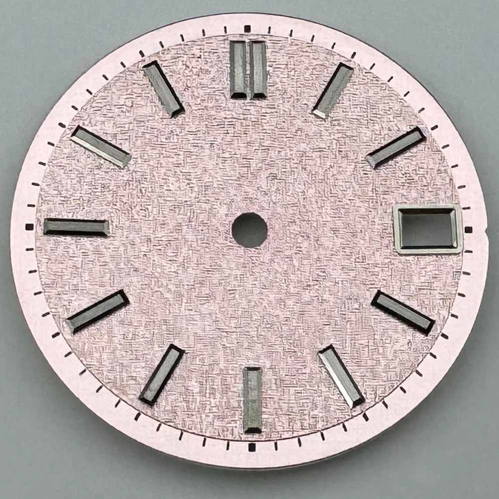 28.5mm Sterile Dial Fit NH35 NH34 Movement 3/3.8 O’clock Crown Black White Green