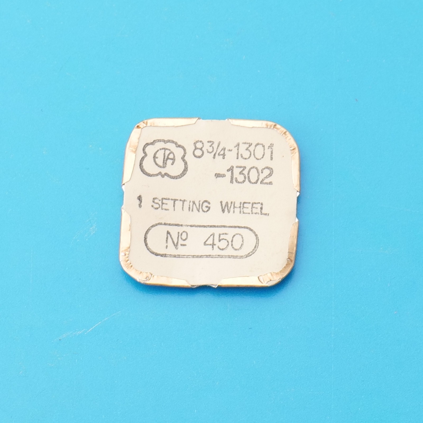 ETA 1301, 1302, 1306 Watch Setting Wheel Bestfit Part 450/157 Watchmakers (SETW)