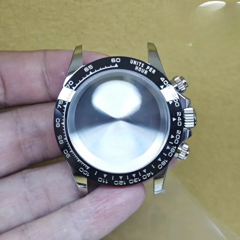 Ceramic Bezel 904L Steel Watch Case For Dayton 116500 Fit to 4130 Ceramic Bezel