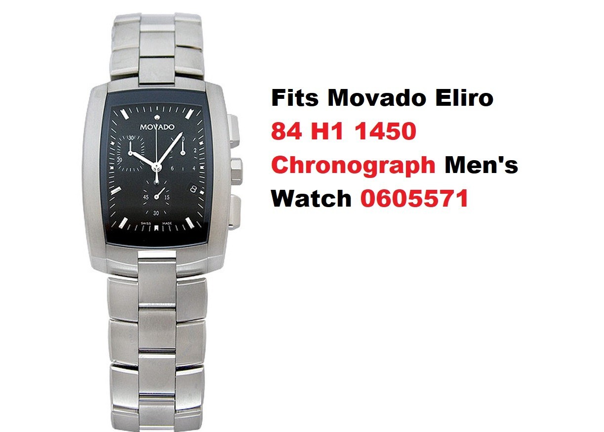 1X Movado Eliro 84 C6 1452 Men’s Watch Case Back Screw 0605377