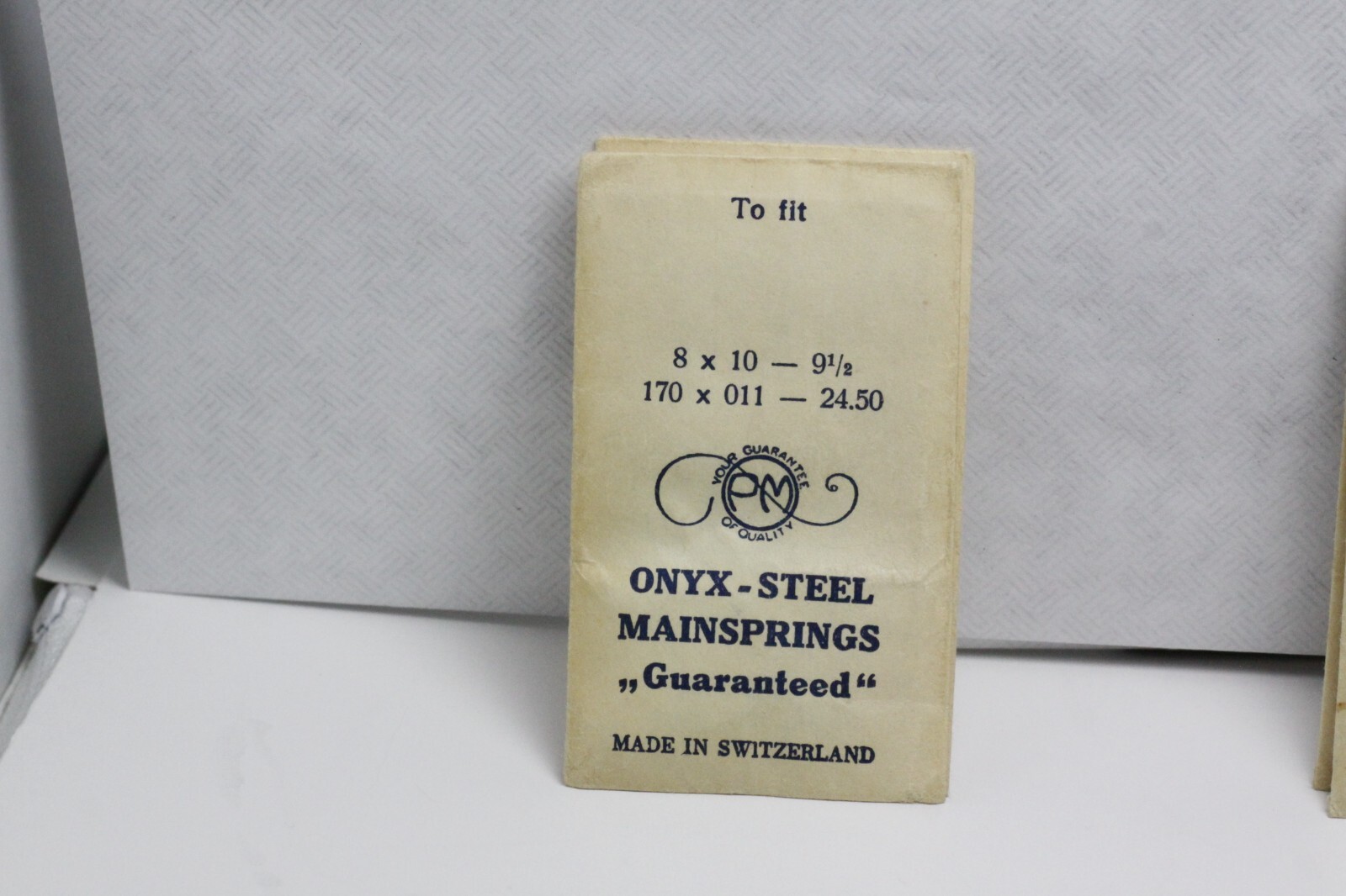 ONYX-STEEL NUMBER 8X10X9.5 44R
