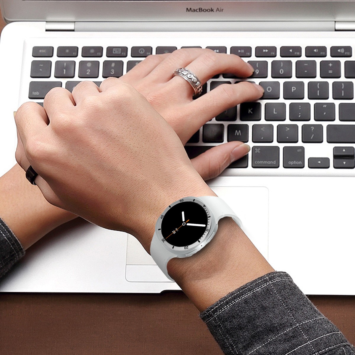 Steel Bezel Rings For Samsung Galaxy Watch 8 40mm 44mm Anti Scratch Metal Cover