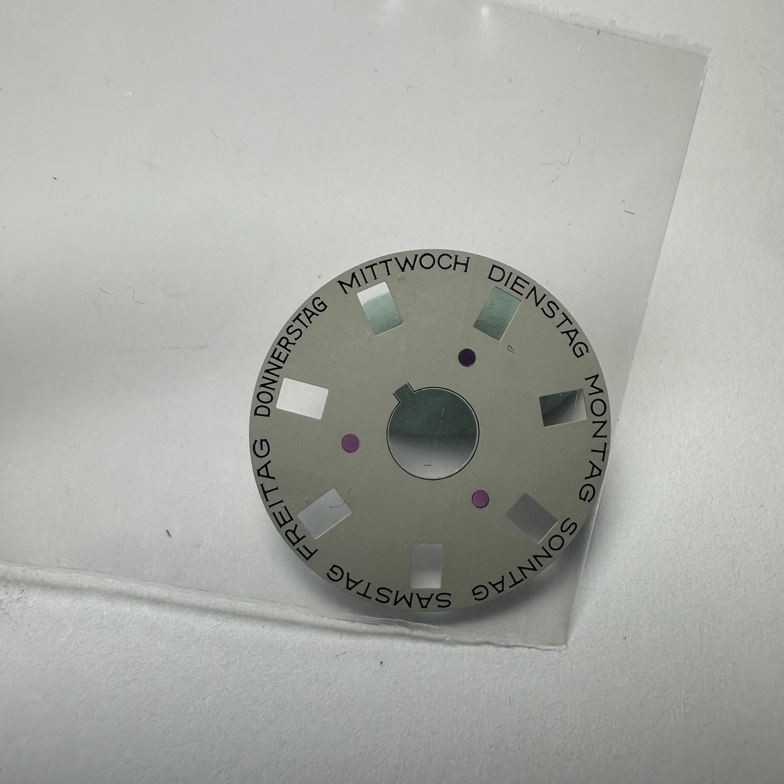 Rolex Day disc German German DayDate 18038 18039 19018 Grey Buckley 3055 5055