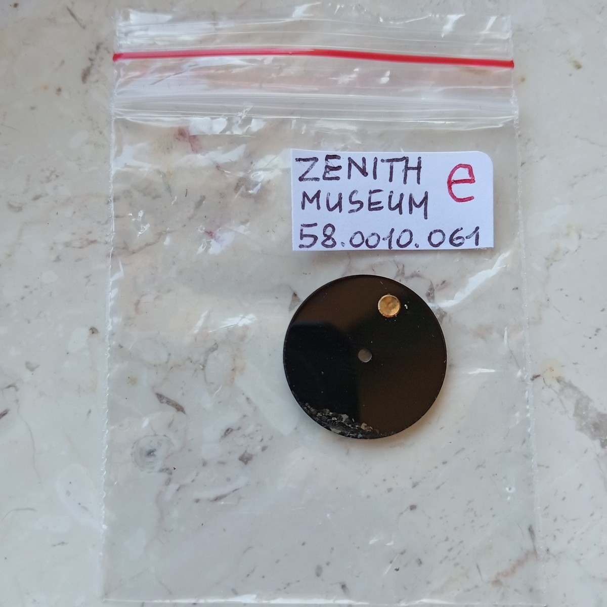 Zenith Museum, Dial R. 58.0010.061 St.Steel/Gold Lady, USED Ø 29mm