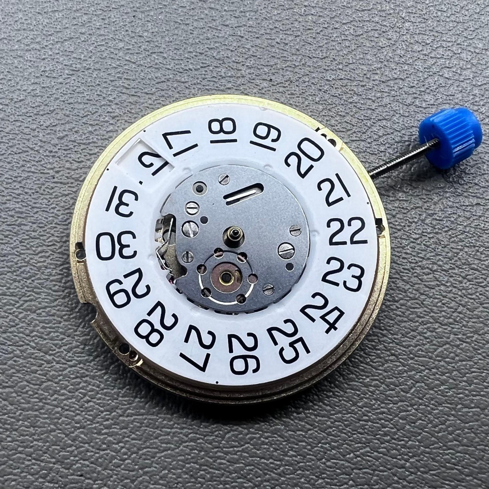 Quartz Watch Movement ETA F06.161 Swiss 3 Hands White Date at 3