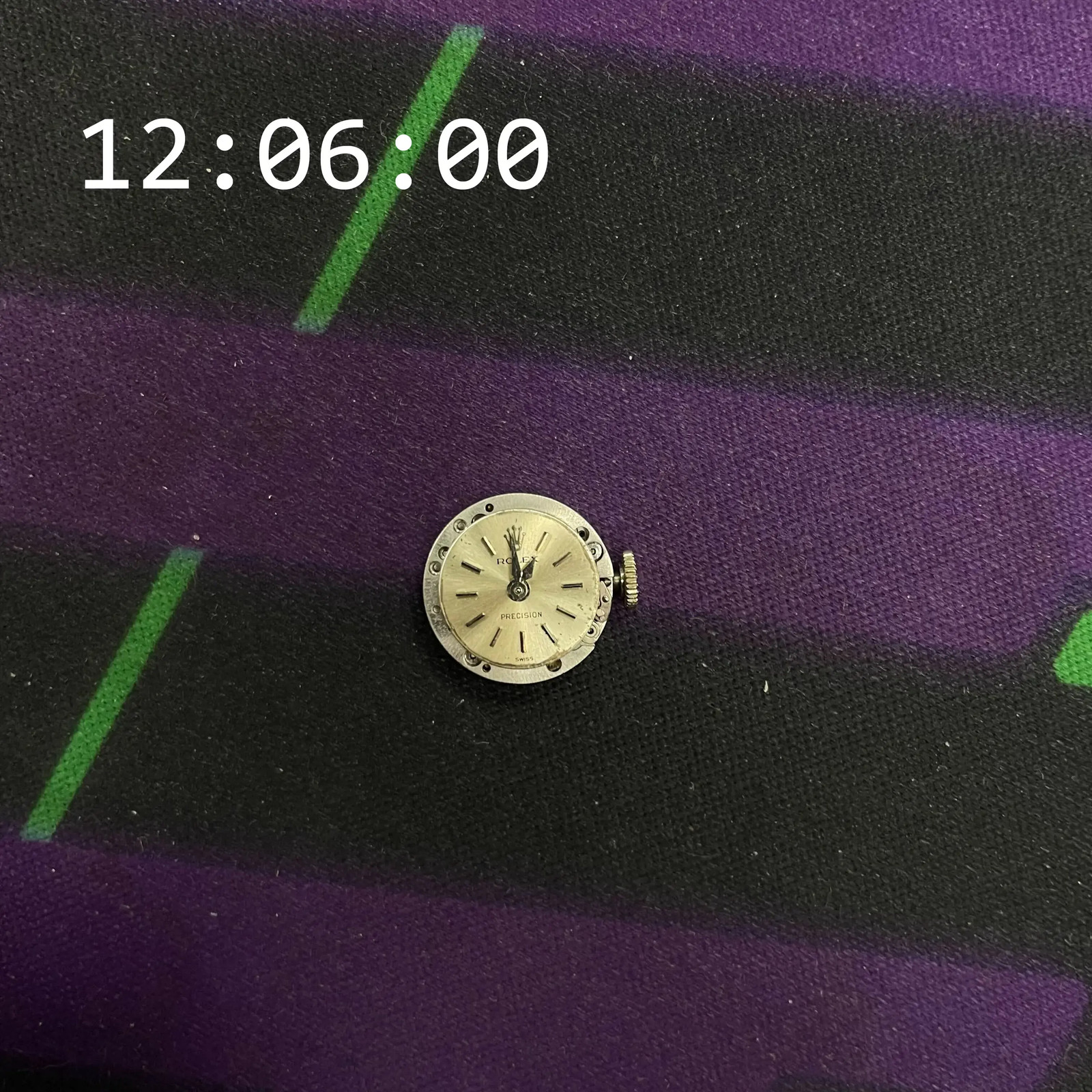 Rolex Caliber 1401 ref. 941 2521 840 and related lady’s Precision line models