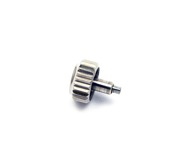 Genuine Rolex 7mm 18k White Gold Watch Crown for Submariner Daytona Models