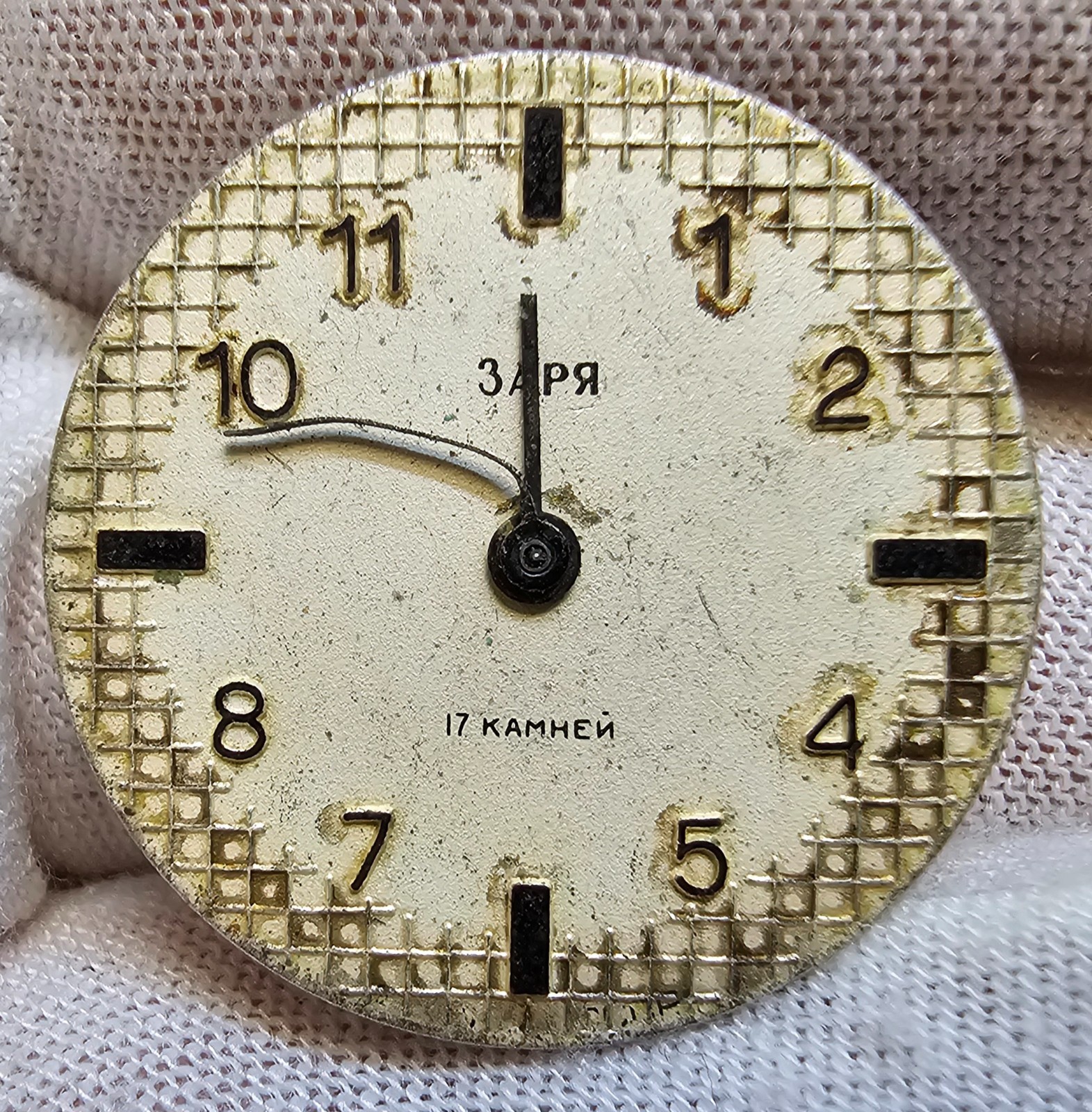 Vintage Soviet Mechananical Watch Movement Zarya USSR Watch Mechanism 2 pcs