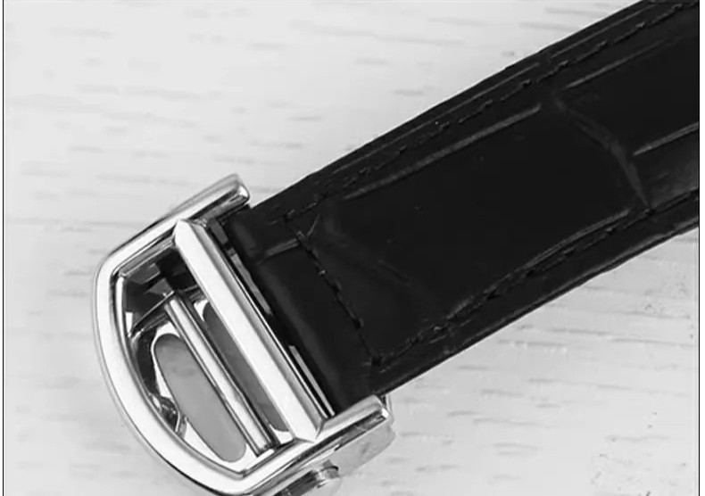 StainlessSteel Folding Buckle For Cartier Blue Ballons Pasha Santos Watch Buckle