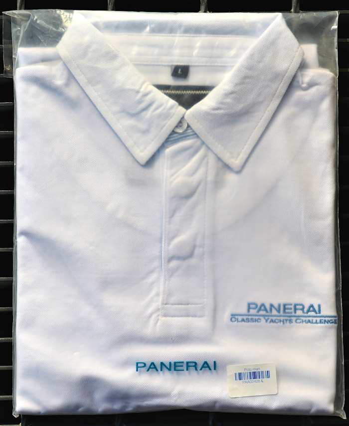 Rare Original Panerai Polo Size L Men White Classic Yachts Challenge New