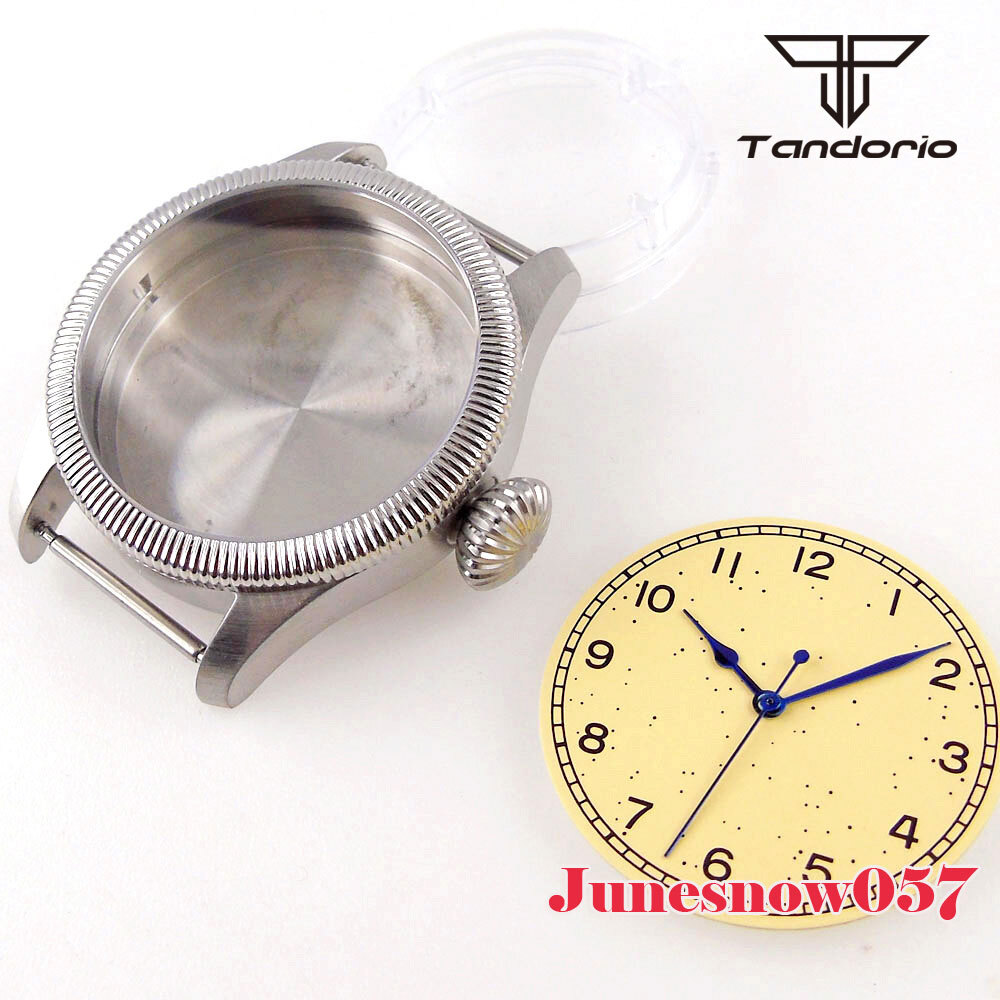 Fit NH35 NH36 NH34 ETA2824 39MM Men Watch Coin Edge Bezel Case Dial Hand Set