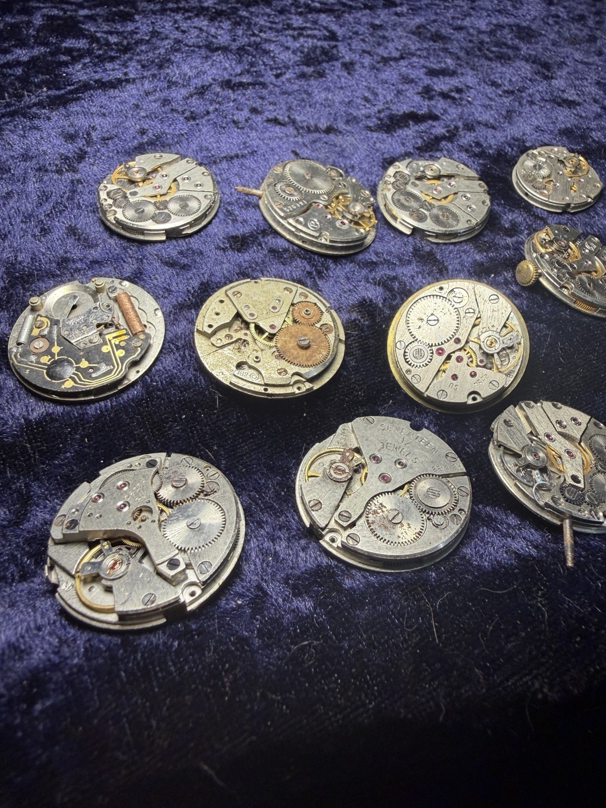 VTG Org European Watch Bodies 15pcs Steampunk Art Craft #W002