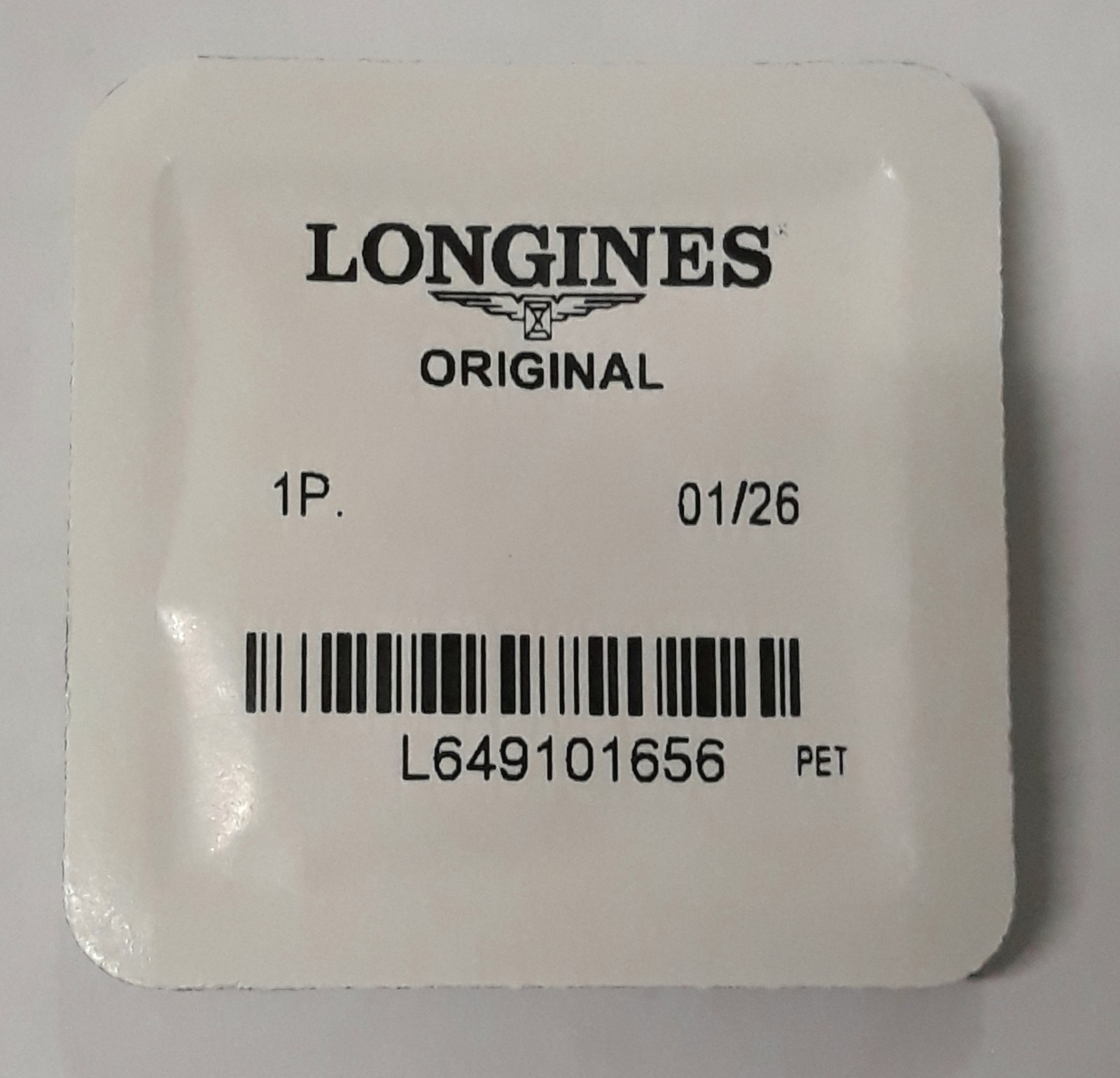 NEW 16mm LONGINES YELLOW LAMINATED BUCKLE – POLISHED FINISH