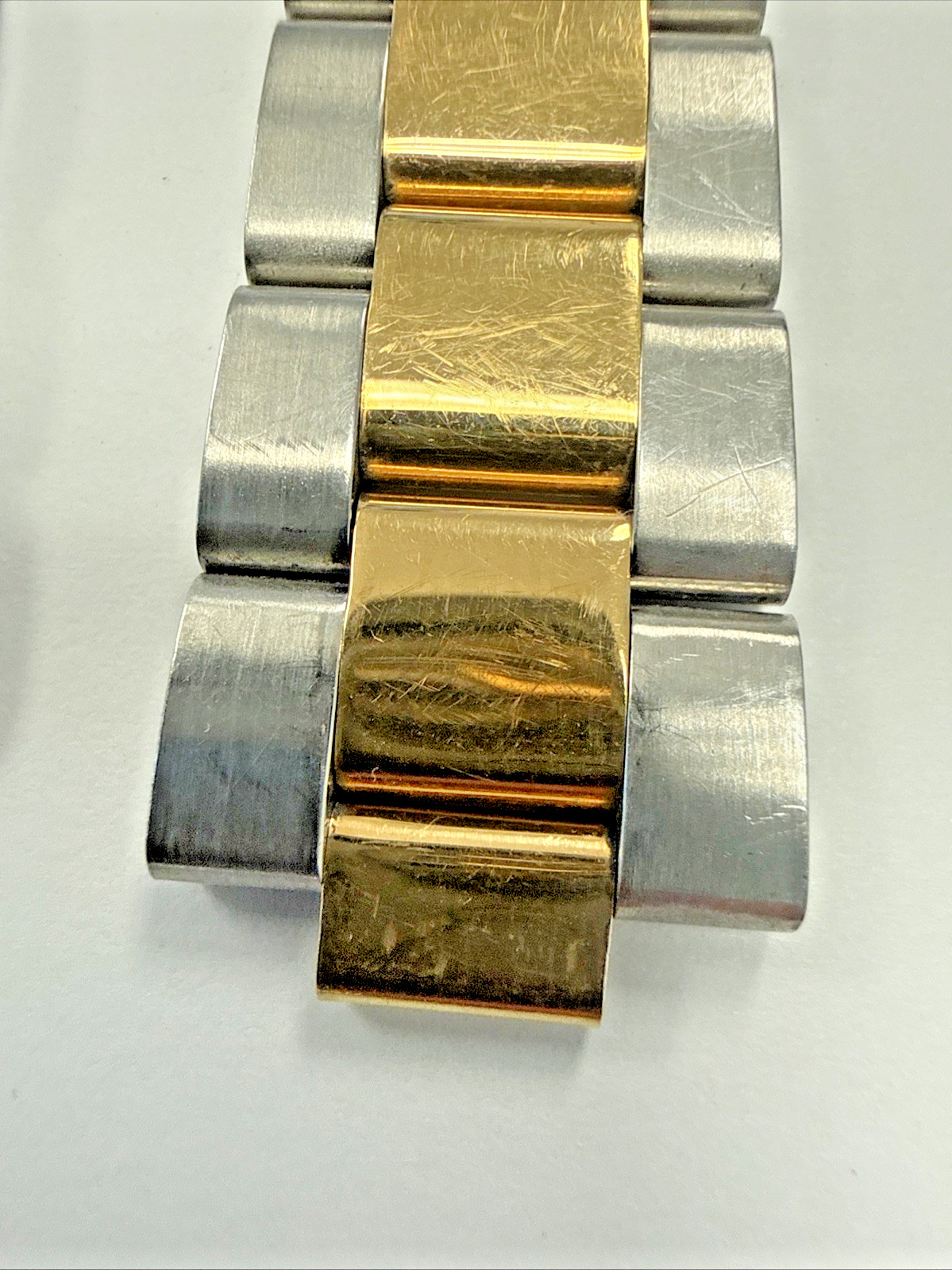 Rolex 16613 93153 Original Factory Submariner 18k Gold & Steel Partial Band