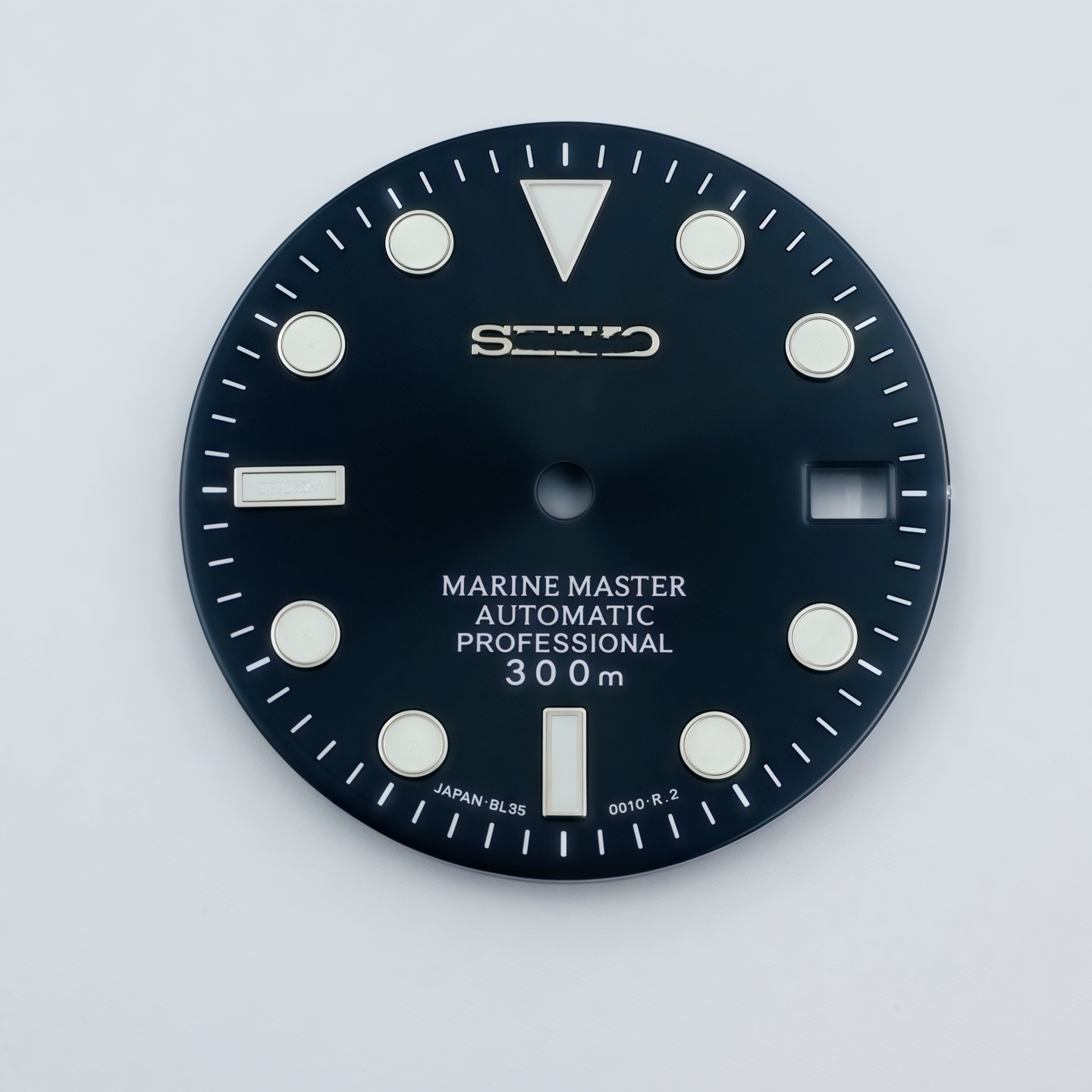 28.5mm Sun Pattern Watch Dial Green Luminous For Nh35 Nh36 Movement Watch Parts