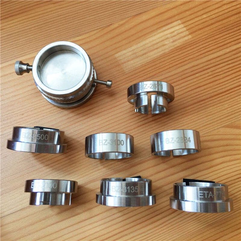 Steel Watch Maintenance Fixator Base Tool for ETA and Cal. Watch Movement