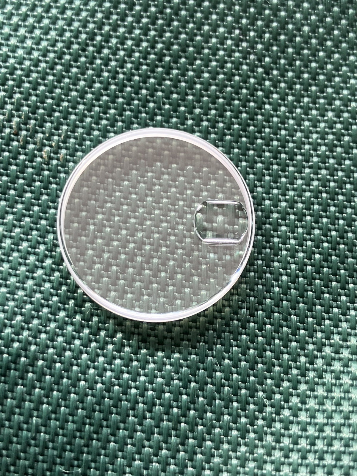 Genuine Rolex Ladies Datejust Sapphire Crystal with Gasket for 26mm oyster.