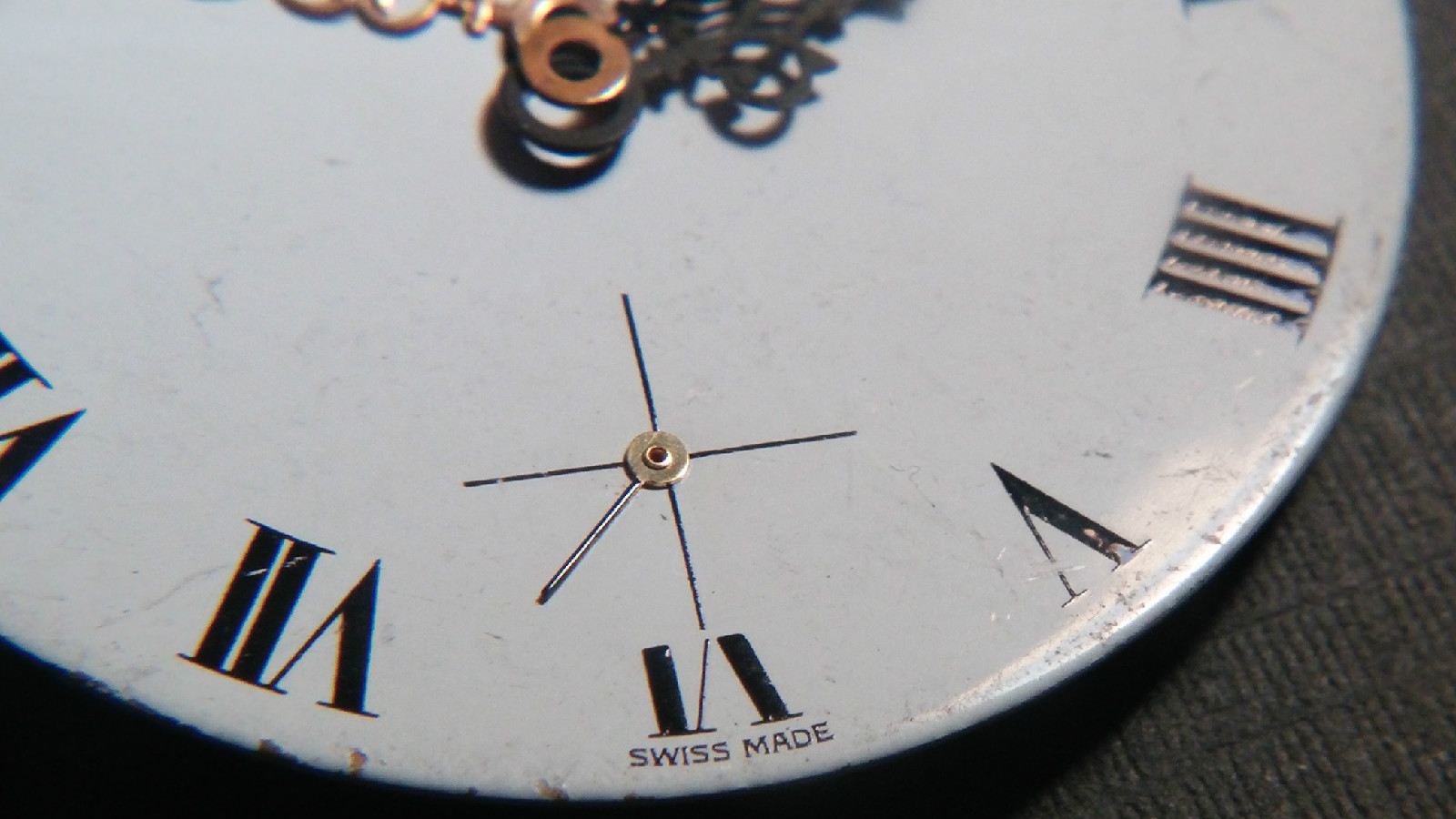 Baylor white dial, 6498 roman dial, different color /style hands (hour, minute