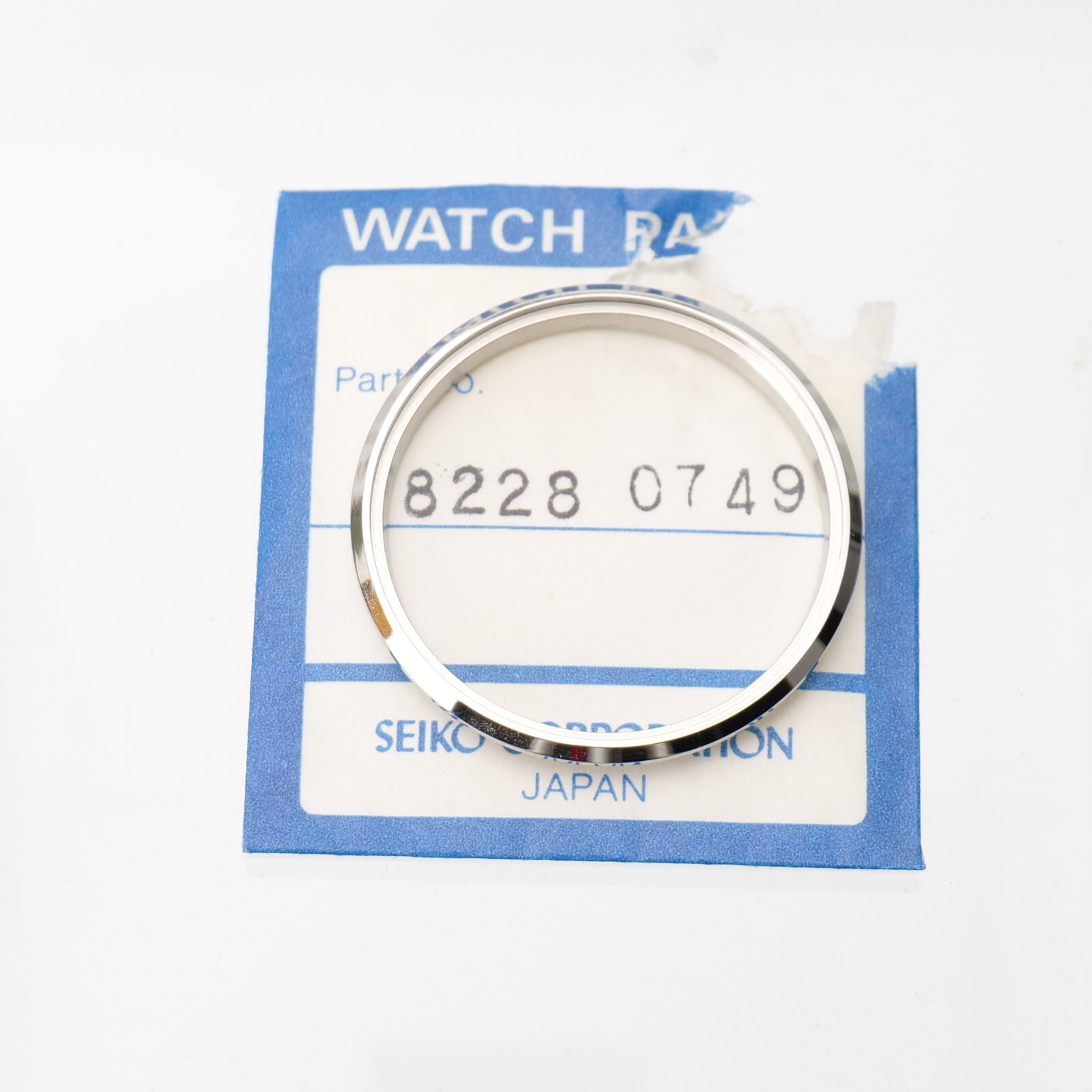 Seiko 82280749 Bezel (1 Piece) Watch Part New Old Stock Fits 7N43-7A50 (SEK)