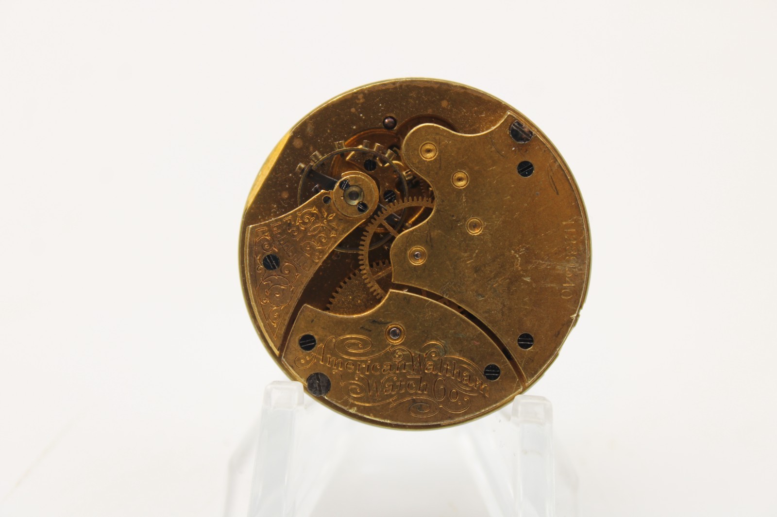 1902 WALTHAM POCKET WATCH MOVMENT 11289540 GRADE: SEASIDE 6s 15j (PN3)