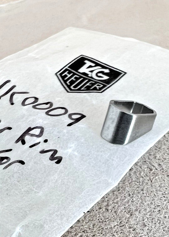 TAG HEUER MONACO CHRONOGRAPH PUSHER RIM COVER NOS REF HK0009 SEALED NEW