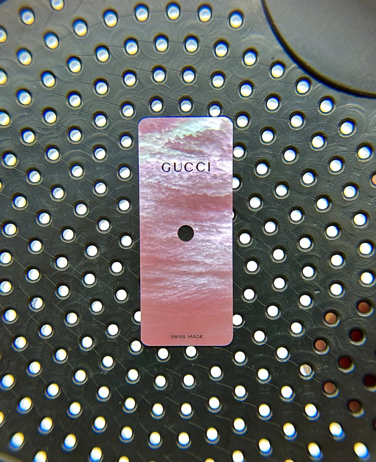 Gucci Watch Dial Mother Of Pearl 9mm Pink