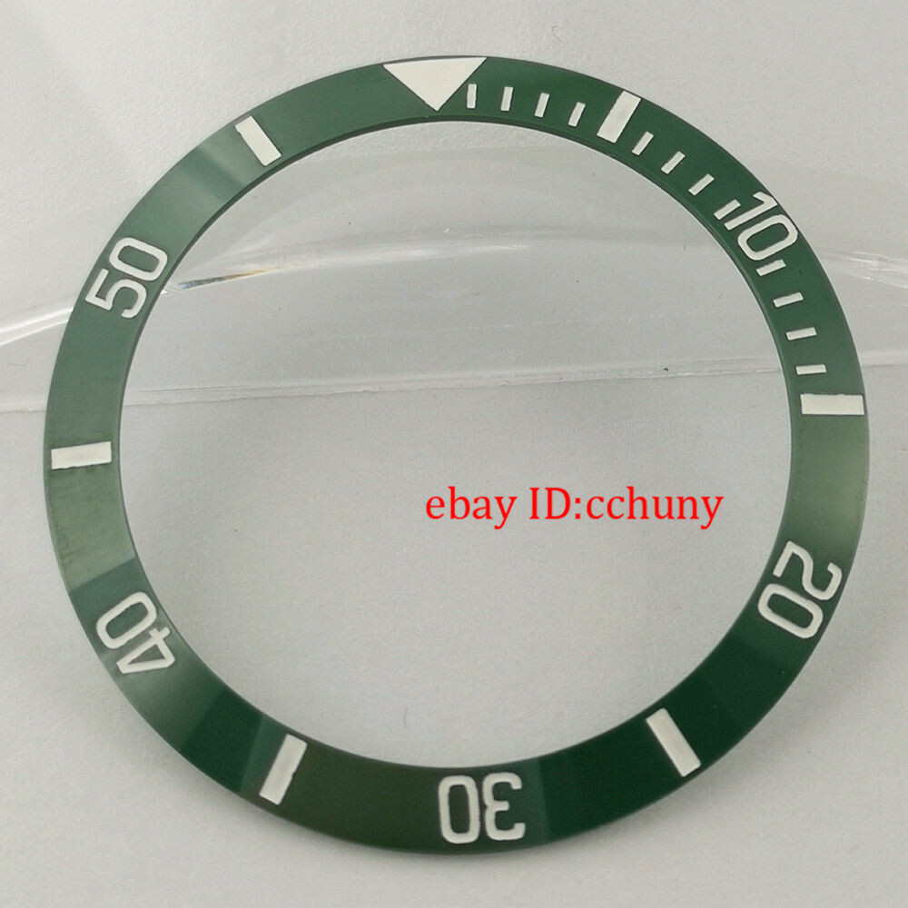 38mm ceramic bezel insert Without luminous beads for 40mm watch