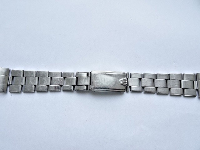 Original ROLEX OYSTER Riveted Bracelet U.S.A C & I 78 Vintage 20mm Big Crown