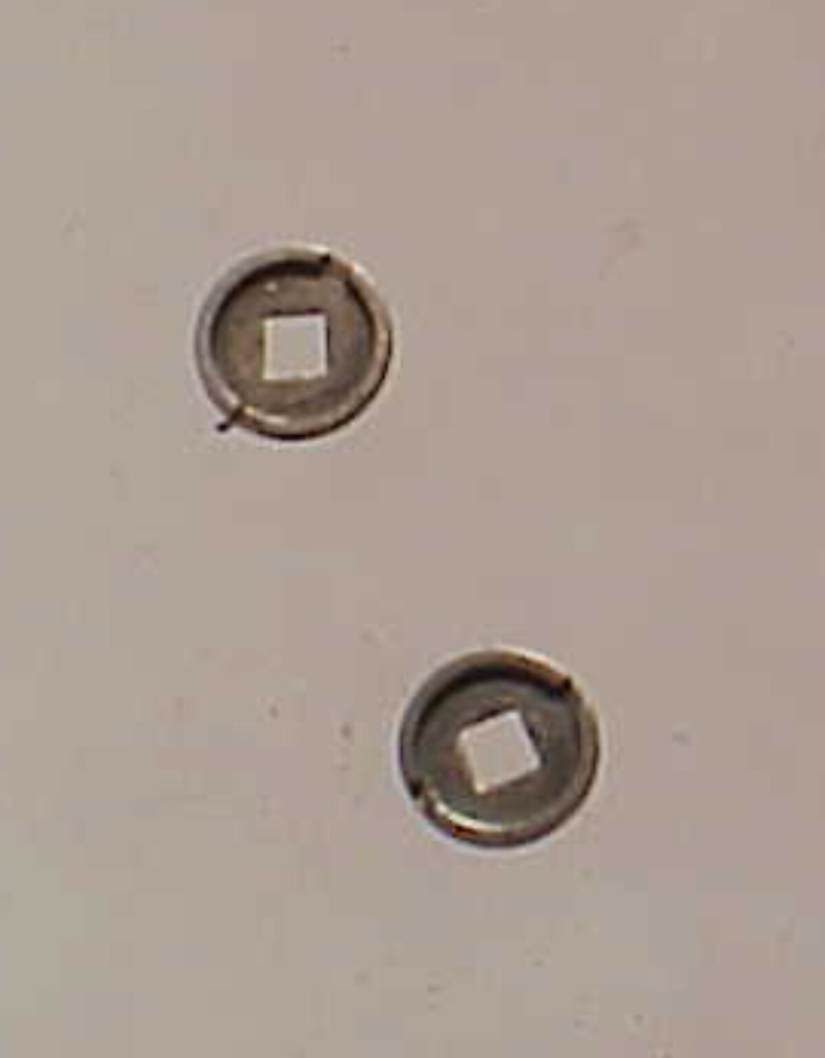 Rolex Bubbleback WRISTWATCH REF 520-620, 630 Part 3659 Plate With Square Hole
