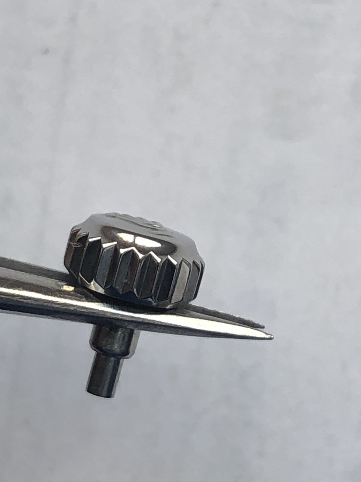 Genuine Rolex Datejust 2135/2235 Steel Watch Crown 24-531-0 ref 67180,67194 Etc.