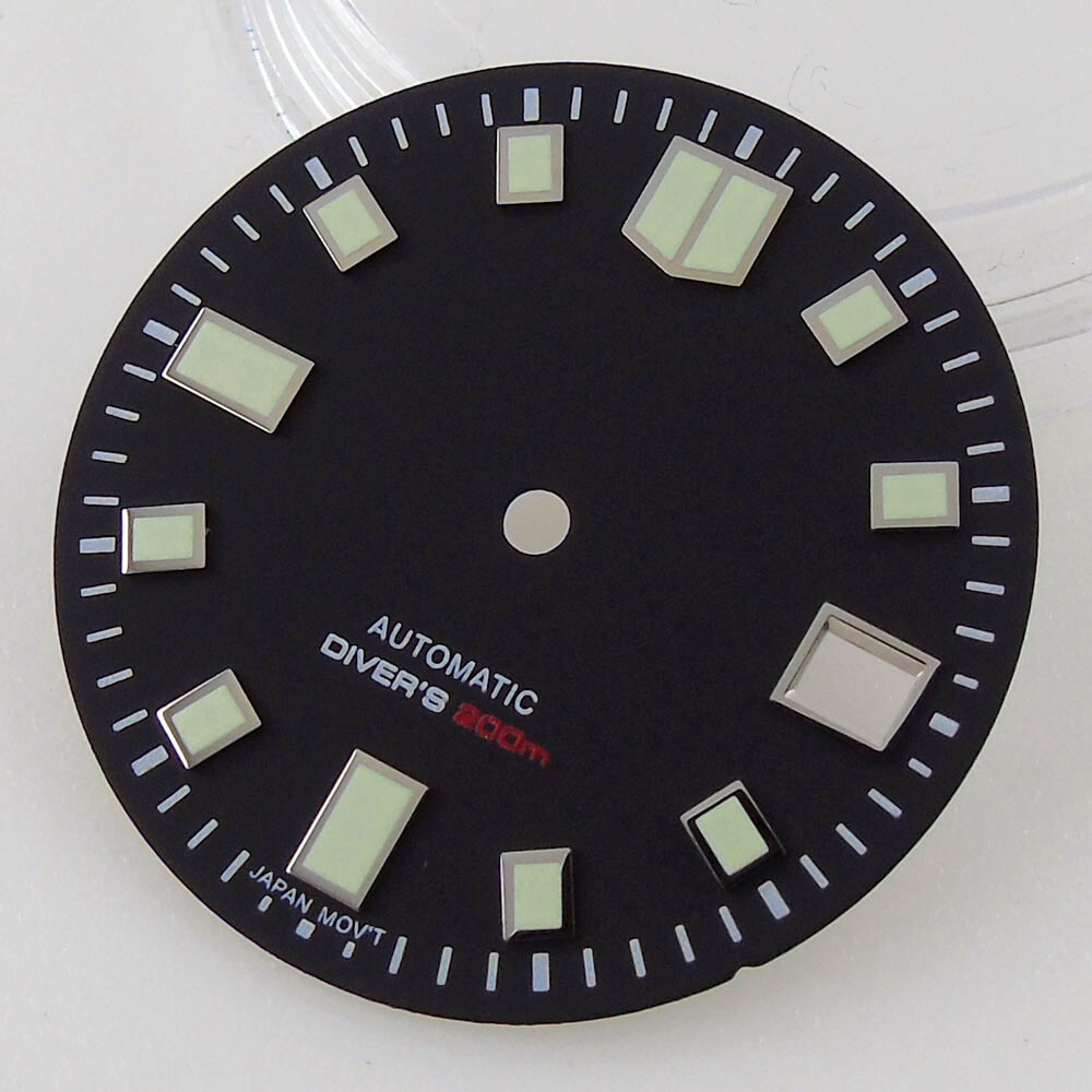 Sapphire Watch Case Ceramic Bezel 200m Water Resistance For NH35A NH36A movement