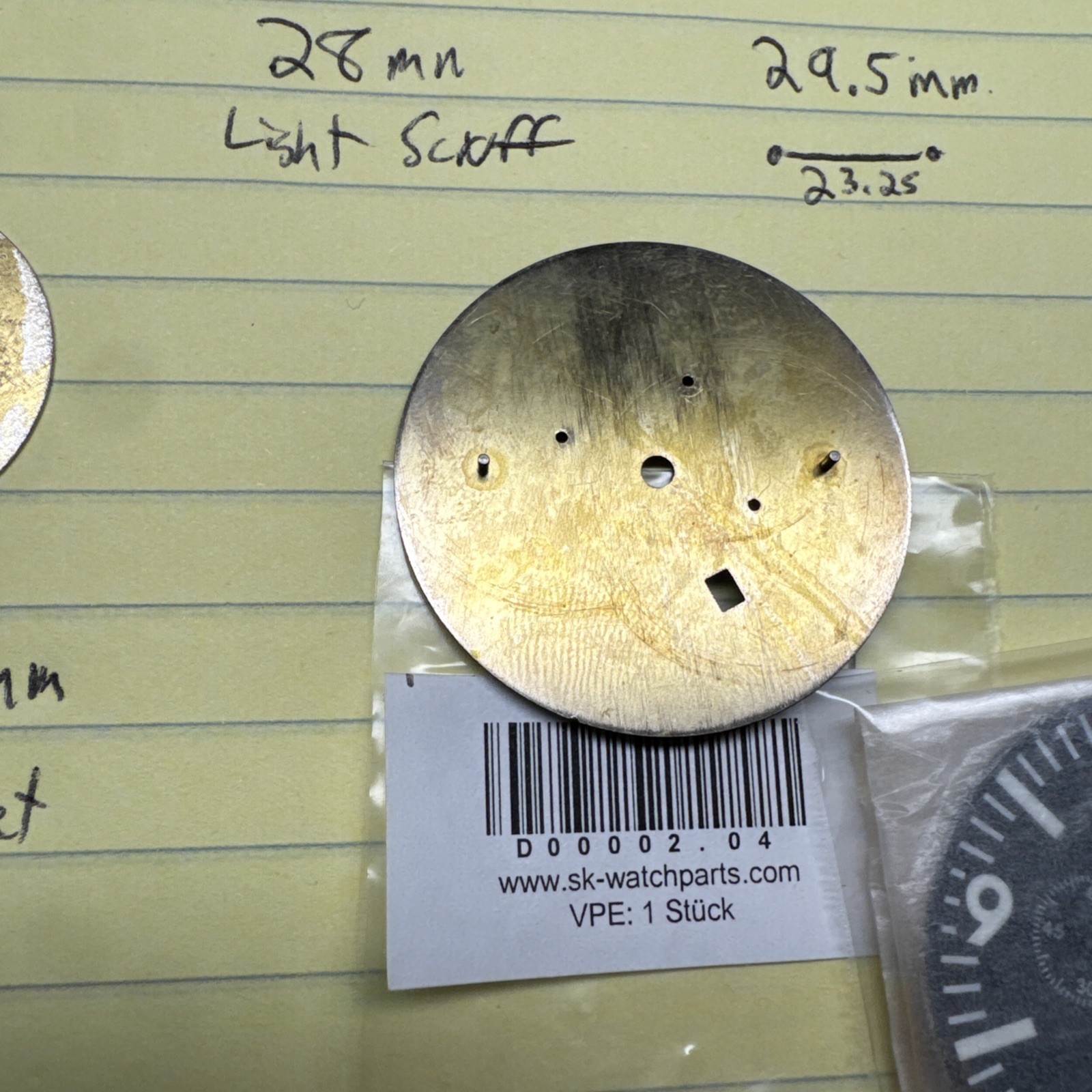 15 Watch Dial Lot MOST NEW 28.5 28mm 29.5 40.5 NH35/36