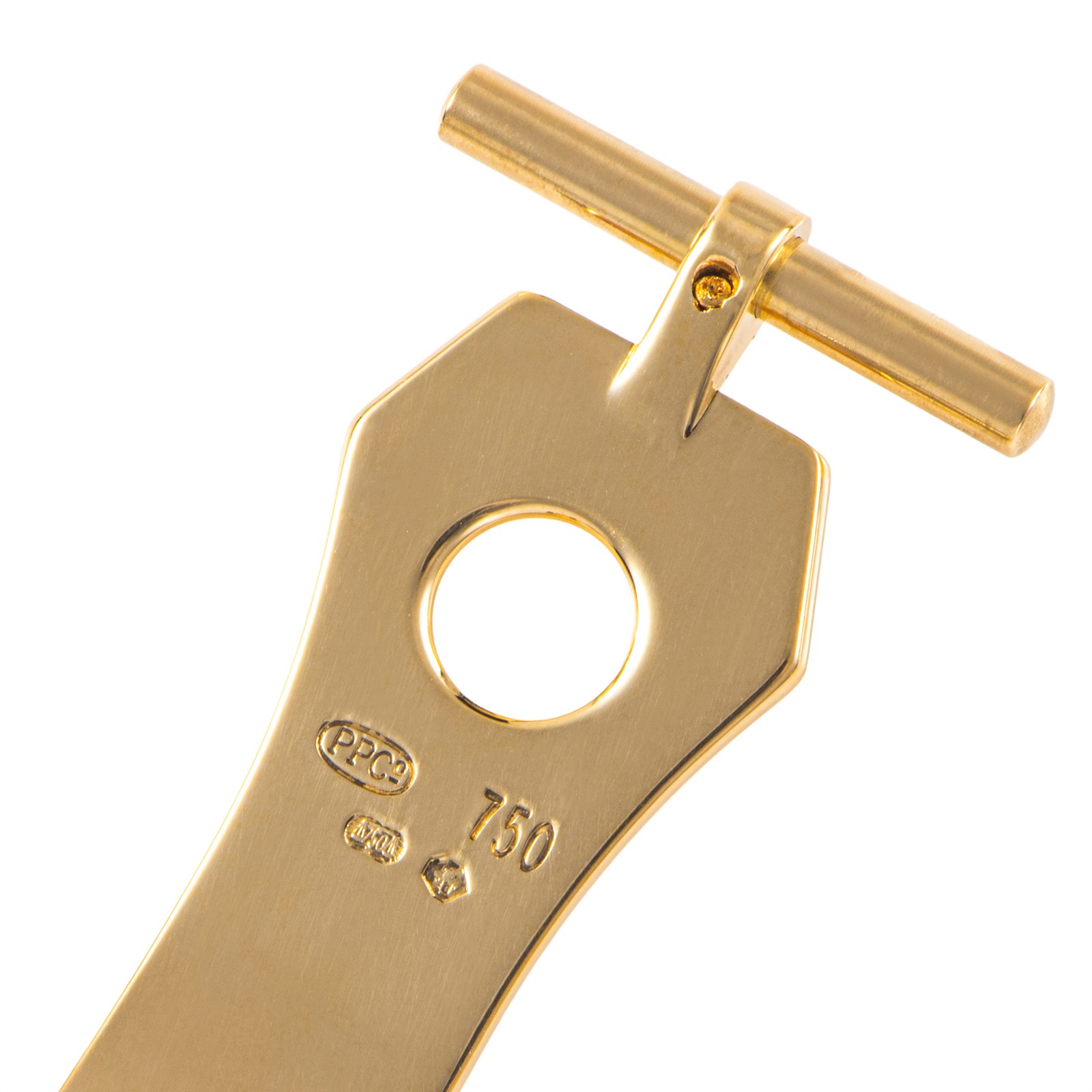 PATEK PHILIPPE D buckle For 16 mm 18K Yellow Gold from JAPAN