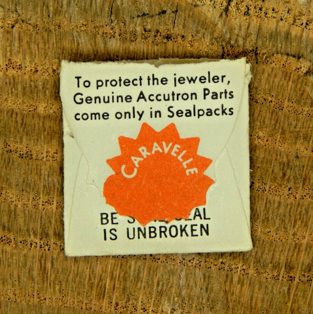 Genuine Caravelle 11OBAC S SQ 21 TRIT Set of Hands Watch Part 63-64 NOS