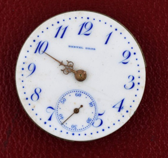 Longines 0 Size Watch Movement RUNS Fancy Hands & Dial Bentel Bros