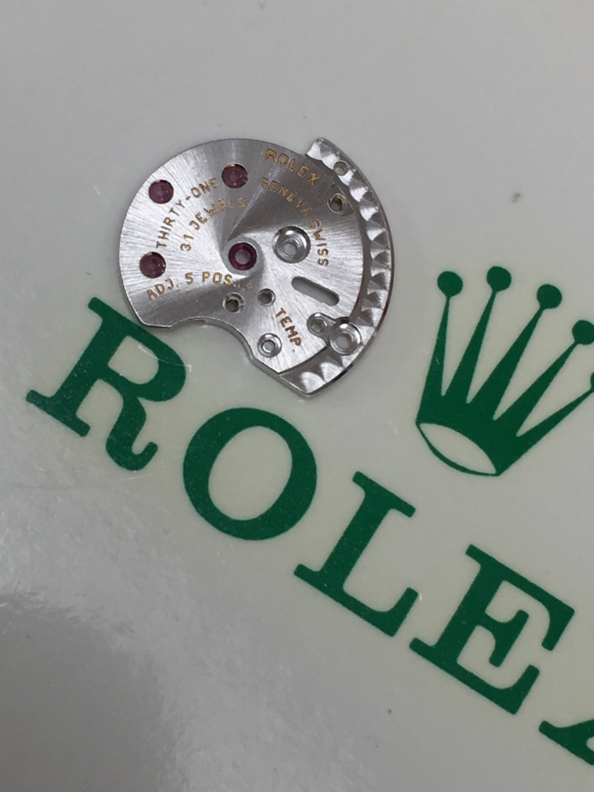 GENUINE Authentic Rolex 2230 2235 – 140 Automatic Device Upper Bridge, Perfect