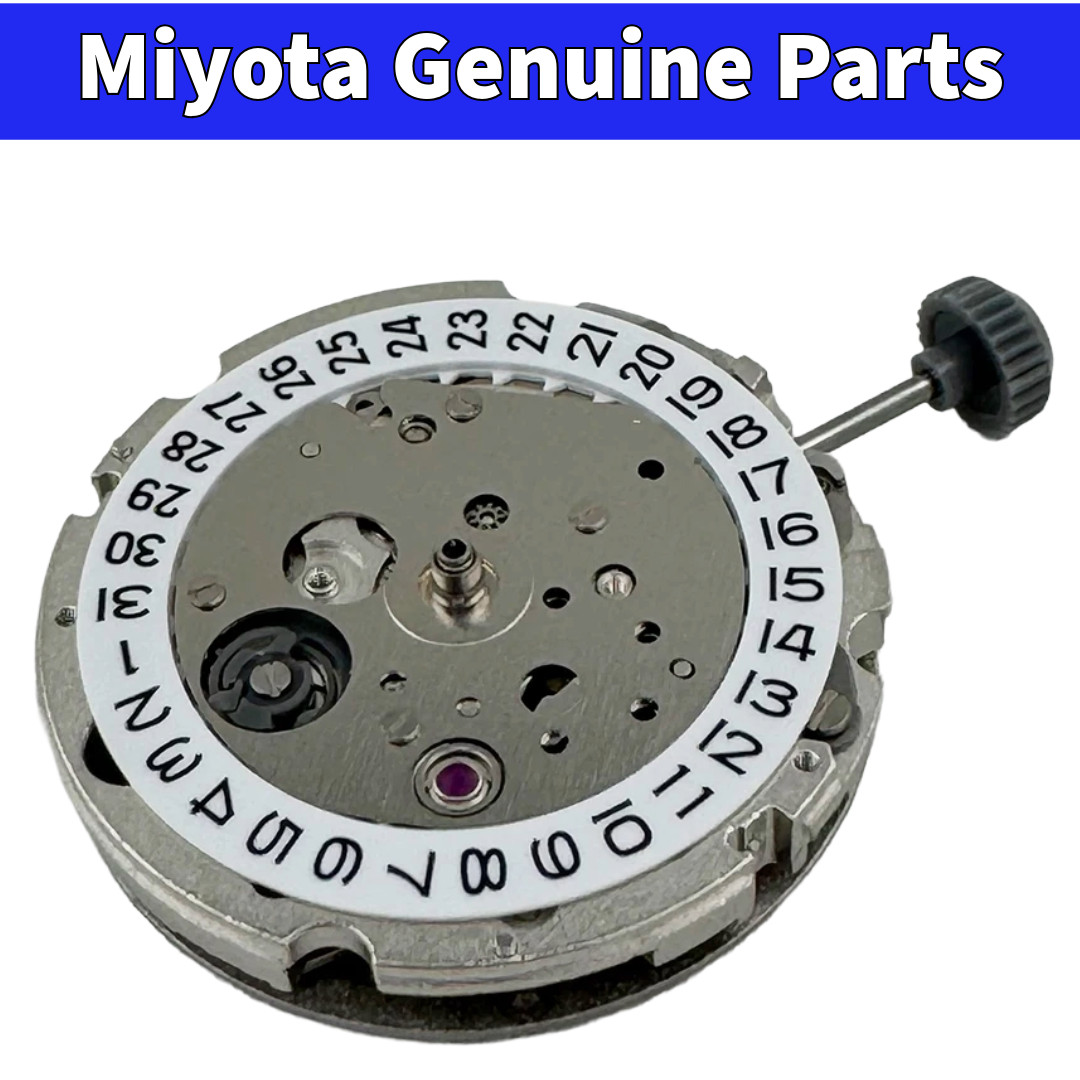 Japan Miyota 8215 Mechanical Movement Silver 21 Jewels Date 3H Fit Citizen Watch
