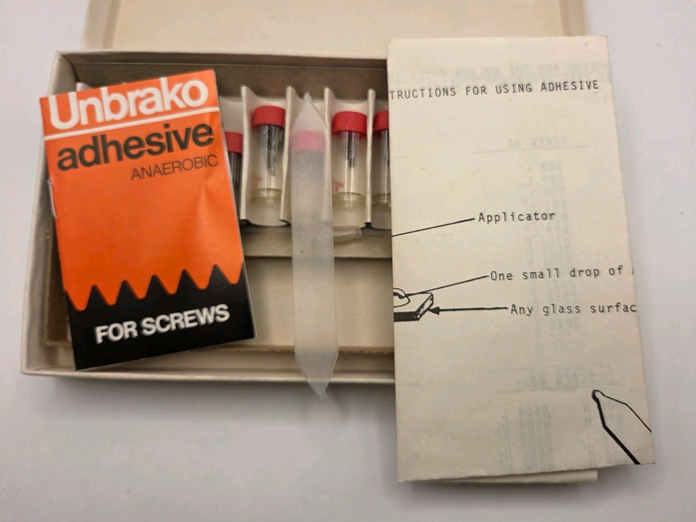 Vintage 1980s Bulova Master Assortment BS100 – Bracelet Screw Kit – Not Complete