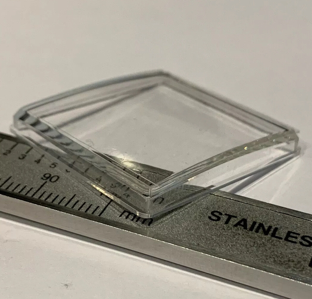 Generic Square Plastic Crystal To Fit Tag Heuer Monaco Watch